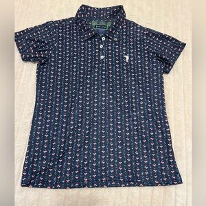 William Murry Golf Polo with cocktails